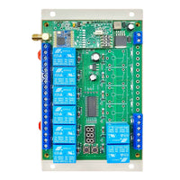9~28V DC Universal Funkschalter mit 8-Kanal 10A Relais Potentialfreier Ausgang  | 5km Hoher Reichweite für Innenbereich (Modell 0020055)