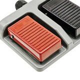 Doppel-Fußpedalschalter mit Momentan modus für DC Motor und Linearantrieb (Modell 0044107)