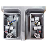 Doppelter Momentan-Fußschalter mit Schließerkontakt für Linearantrieb / DC Motor (Modell 0044200)