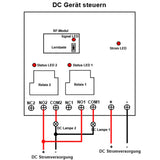 Eine Fernbedienung drei Empfänger RF Fernbedienungsset mit 30A Relaisausgang (Modell 0020743)