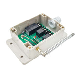 Eine-Steuerung-Sechs drahtlosen AC 433MHz-RF-Relaisschaltern mit einem 12 Kanal Sender und Sechs Empfängern (Modell 0020356)