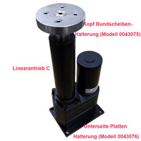 Linearmotor/Linearantrieb mit Positionsrückmeldung mit Potentiometer 500MM Hub (Modell 0041545P)