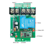 Fernschalter DC 30A Relaisausgang - aktiviert durch Potentialfreie Kontakt (Modell 0023010)