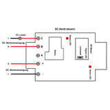 Fernschalter DC 30A Relaisausgang - aktiviert durch Potentialfreie Kontakt (Modell 0023010)
