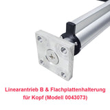 Fester Kopfemontage Flache Platten Halterung für Linearantrieb B