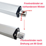 1000MM Hub 2000N Hubverstellung Linearantrieb/Elektrozylinder Mit NC Reedschalter (Modell 0041735)