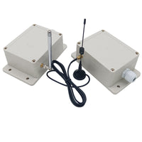 Funk Sender Empfänger Set AC 230V mit 5000M Fernbedienung Reichweite (Modell 0020146)