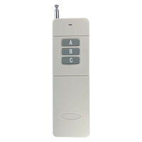 Funkschalter 230V Außenbereich 2 Kanal mit Sender & Wetterfester Empfänger (Modell 0020398)