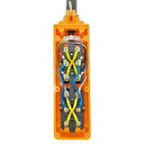 Handsteuerung mit 4 Drucktasten im Momentan-Arbeitsmodus für Gleichstrommotor oder Linearantrieb (Modell 0040026)