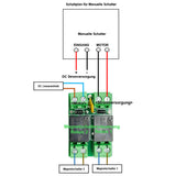 Linearantrieb mit einstellbarem Hub/Elektrozylinder 2000N Schub 500MM Hub (Modell 0041699)