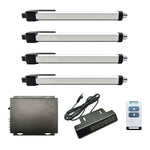 Vier 3500N Wasserdichter Elektrischer Linearantrieb Synchronisieren