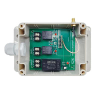 Wasserdichter Schalter 220Volt 230Volt 2 Kanal Funk Empfänger (Modell 0020397)