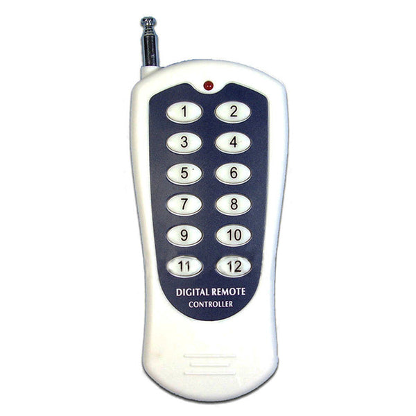12 Knöpfe 500M RF Fernkontroller mit EV 1527 Lern-Kode-Typ  (Modell 0021120)