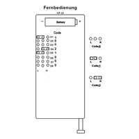 500M 15 Tasten Fernbedienung Funk Handsender CP-15 (Modell 0021016)