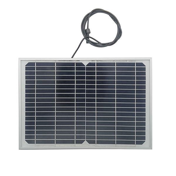 18V 10W Mini Monokristallines Silizium Solarpanel (Modell 0010206)