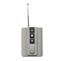 3 Knöpfe Funk RF Fernkontroller/Sender mit Wandklebriger Stütze (Modell 0021057)