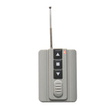 3 Knöpfe Funk RF Fernkontroller/Sender mit Wandklebriger Stütze (Modell 0021057)