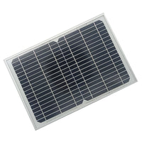 18V 10W Mini Monokristallines Silizium Solarpanel (Modell 0010206)