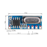 Super Heterodyne Funk Empfangsmodul Ohne Decoder (Modell 0020278)