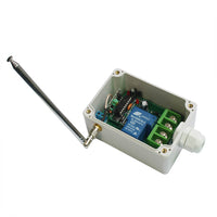 1 Kanal Gleichstrom 12volt Funk-Empfänger 433Mhz Leistung Power Output 30A Hochleistung fern steuerung funkrelais schalt (Modell 0020052)
