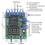Intelligenter Temperturregler Relais Controller mit Spannungsdetektor / Zeitschalter (Modell 0025001)