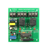 2-Kanal AC110V / 220V Funkfernbedienung Set mit Memoryfunktion - Funk-Sender / Empfänger (Modell 0020234)