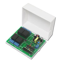 4-Kanal AC230V Funk-Empfänger mit Memory Funktion vierkanal Funksteurung Rleais Modllbau nachrüsten Home-Module (Modell 0020280)