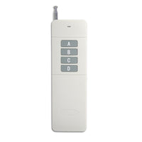 RF Fernwirksystem 2 Kanal 2000M Zeitverzögert Funksender & Empfänger Funkschalter für den Garten Zeitschaltuhr (Modell 0020487)