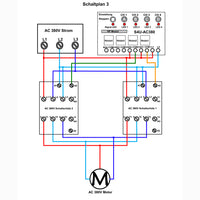 380V vier Kanäle Funkfernbedienung Motor Pumpe Motorleistung 9KW Drei-Phasen-Tauchpumpe industrie mit 4 Taste Sender (Modell 0020701)