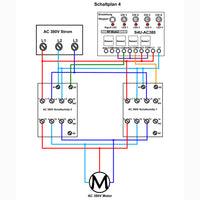 380V vier Kanäle Funkfernbedienung Motor Pumpe Motorleistung 9KW Drei-Phasen-Tauchpumpe industrie mit 4 Taste Sender (Modell 0020701)