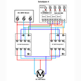 380V vier Kanäle Funkfernbedienung Motor Pumpe Motorleistung 9KW Drei-Phasen-Tauchpumpe industrie mit 4 Taste Sender (Modell 0020701)