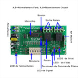 AC230V funk fernschalter Funk Empfänger Zetiverzögerter 0-99Stunden funkschaltsysteme funkmodul 500m Reichweite Antenne (Modell 0020486)