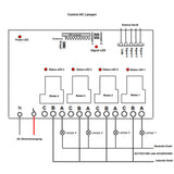 Langstrecken 30A Relais-Funkempfänger mit Großem Ausgang, Wasserdichtem Gehäuse und Wasserdichtem Stecker (Modell 0020445)