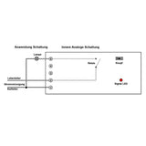 1 Kanal AC Strom Ausgang 1000M Funk Fernsender & Empfänger Toggle/Momentan/Verklinkte Modus (Modell 0020636)