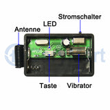 433MHz 500M Drahtlos Vibration - 1 Sender & 4 Empfänger (Modell 0020176)