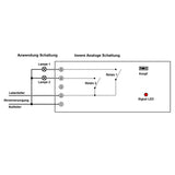 2-Kanal AC 220V Funk Schalter - Sender / Empfänger Set mit Momentan Kontrolle Modus (Modell 0020026)