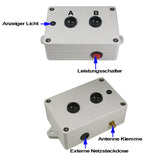 2 Knöpfe Hochleistung Lange Reichweite 433.92Mhz 9V/12V Industriell Wasserdichts Fernbedienung / Sender (Modell 0021064)