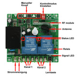 AC380V Funkschalter Funkfernsteuerung Elektromotor Drehstrommotor Flanschmotor 9KW Drei-Phasen-Tauchpumpe Motorsteuerung (Modell 0020079)