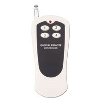 4-Kanal AC110V 220V Funkschalter / Funk Controller - 1 Sender mit 4 Empfänger mit Toggle Modus (Modell 0020147)