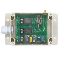 2-Kanal AC 220V 230V Funk-Sender-/Empfänger-Set Funkschalter Elektrogeräte 2000W Heizung Ventilator wasserdicht (Modell 0020396)