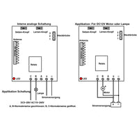 8 Kanal DC 500M Normalerwiese geöffnet/Normalerweise Funk Fernempfänger & Toggle/Momentan/Verklinkte Modus mt Zeitverzög (Modell 0020018)