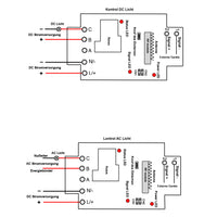 1 Kanal Relais Fernschalter Funksender Steuerung 6V 9V 12V 24V Universalfernbedienung 30A 2000M (Modell 0020524)