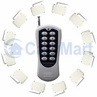 Eine-Steuerung-Zwölf drahtlose AC 110V 220V RF-Relaisschalter