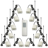 Eine-Kontrolle-Zwölf 2000M kabelloses Fernsteuerungsset mit Direktem Stromausgang (Modell 0020345)