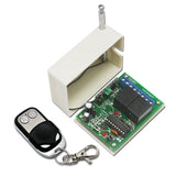 2-Kanäle Trockenkontakt Funksystem mit 433MHz Empfänger und Sender