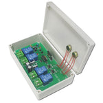 Funkempfänger Hochleistung Einstellbare Geschwindigkeit DC 12v 500m 2 Kanäle für motor zylinder rolltor garagentorantrie (Modell 0020502)