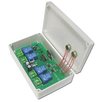 Funkempfänger Hochleistung Einstellbare Geschwindigkeit DC 12v 500m 2 Kanäle für motor zylinder rolltor garagentorantrie (Modell 0020502)