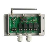 12V Steuerung 24V 9V funk Empfänger mit Antenne 10A 4 Kanal Lichtschalter / Motor Regler (Modell 0020217)