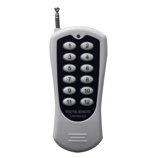 12-Taste Funkfernbedienung / Funk Handsender CV-12 mit Arbeitsentfernung 500M (Modell 0021022)