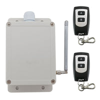 2 CH AC 12V/24V Strom Ausgang Wasserdichtsgehäuse Funkwirksystem
